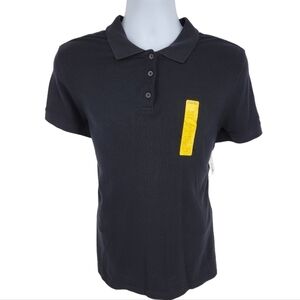 Cabela's Mens Black Polo 100% Cotton Size‎ L NWT